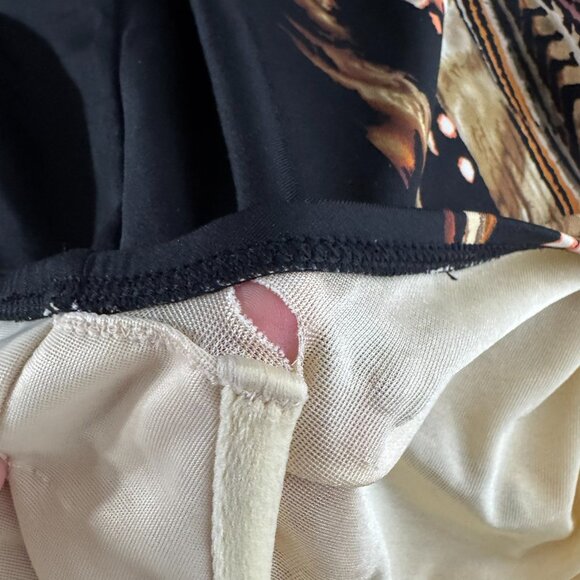 Miraclesuit Tankini Swim Top Size 14 Printed Underwire Beach‎ SW-2060 - Picture 7 of 9